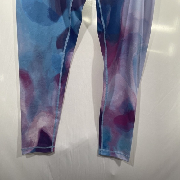 NWT Zella [ XL‎ ] Live In High Waist Ankle Leggings in Purple Mult Swan - Picture 8 of 12